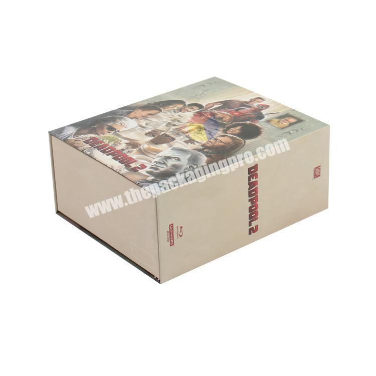 premium empty magnetic cardboard gift book box packaging