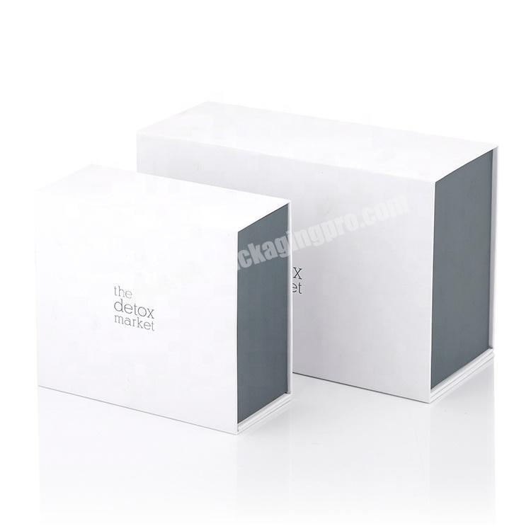 Premium Flat Pack Rigid Cardboard Bespoke Gift Packaging Magnetic Closure Luxury Folding Box