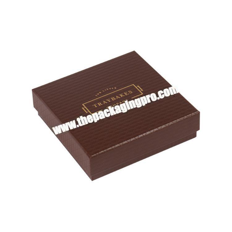 premium paper chocolate packaging box with divider