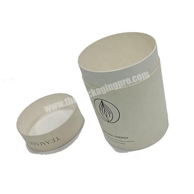 premium paper round tube cardboard luxury candle gift packaging box hat boxes