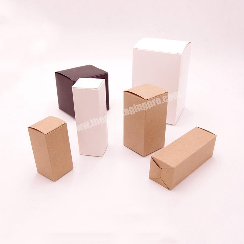 Premium Quality Custom kraft paper box  Printing Logo cosmetic kraft paper packaging Box