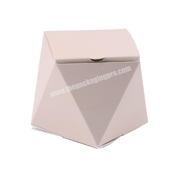 Pretty mini star shape gold gift paper box with lid