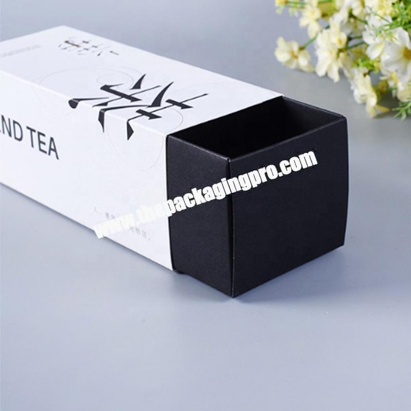 Printed cardboard paper custom hard box packaging rigid box ribbon