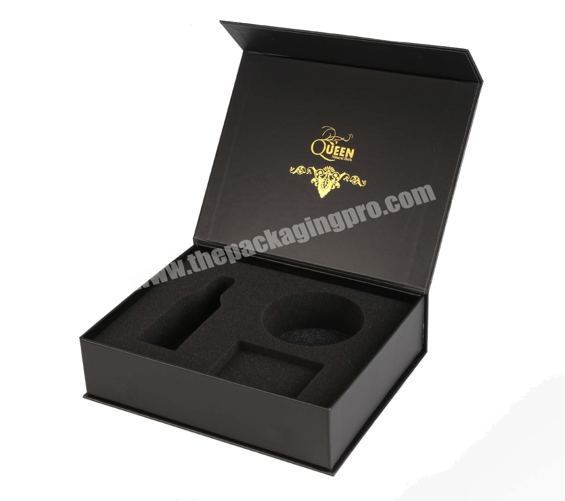 Printed carton box with colour logo gold stamping cardboard boxes