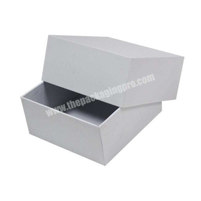 Printed Color Shipping And Packaging Towel Boxes, Hard Cardboard Paper Custom Clothing Shoe Scarf Box with Lid