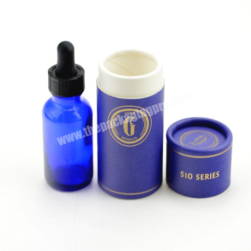 Printed packaging tubes eco friendly small paper tube 10 ml bottles