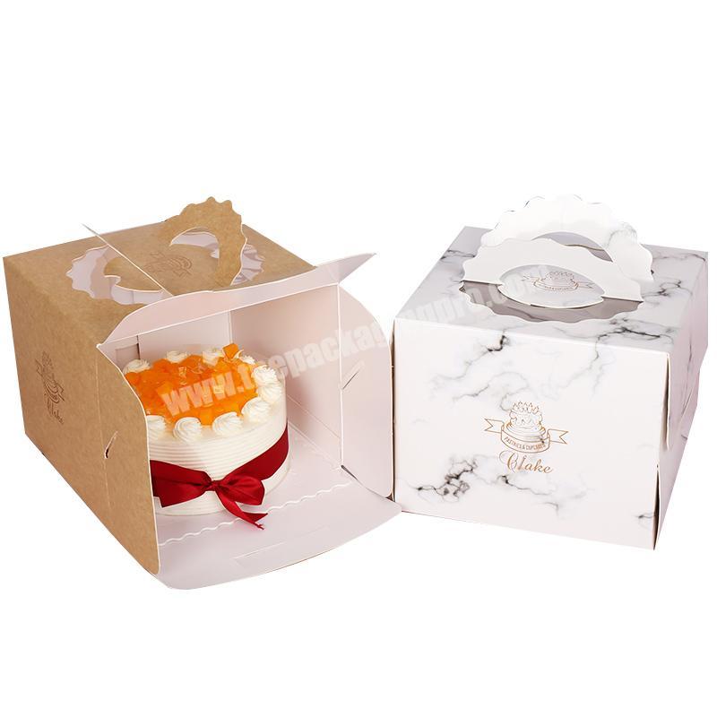 Printed Paper Cake Wholesale Custom Decorative Treats Little Gift Candy Wedding Cake Boxes