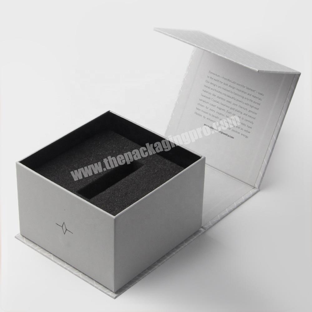 printing nice paper flap open cardboard box for jewelry,usb flash drive,watch