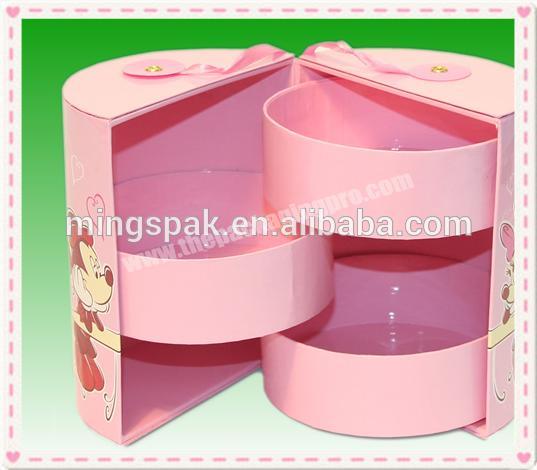 printing packaging gift round multievel box