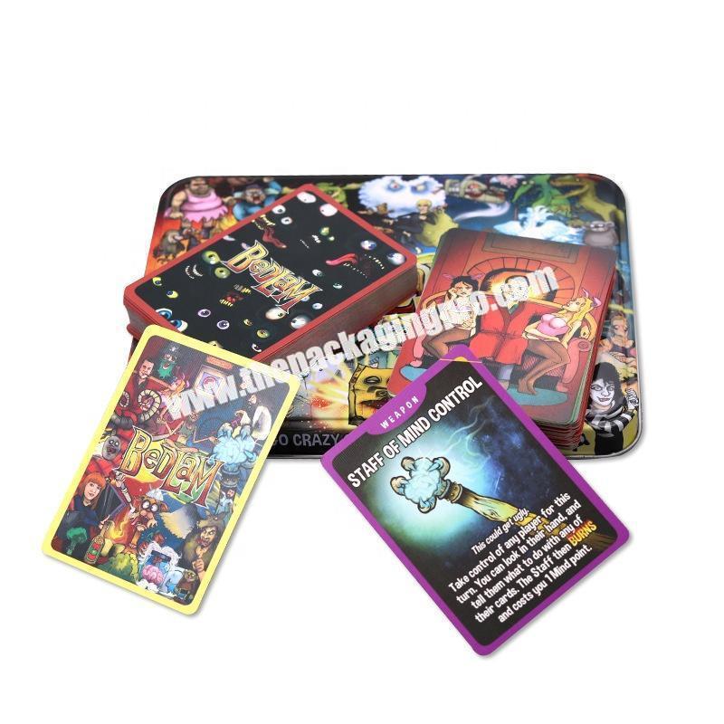 printing pok-emon cards sexy play card tarot cards with box packaging