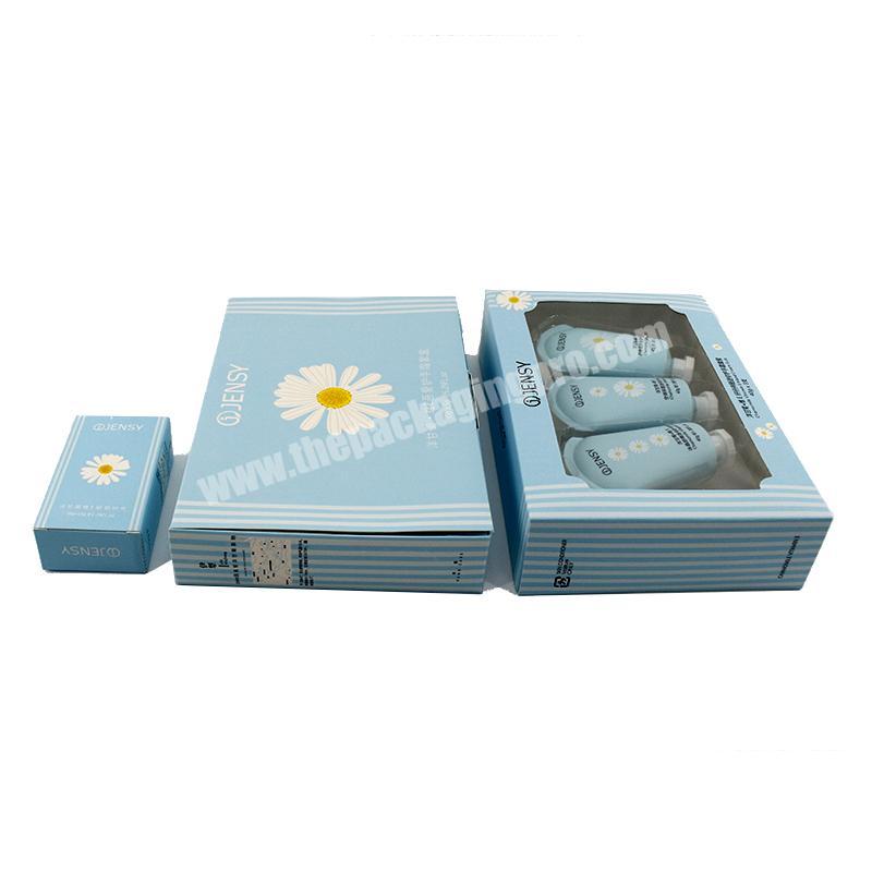 printing reverse tuck ends paperboard boxes with clear window