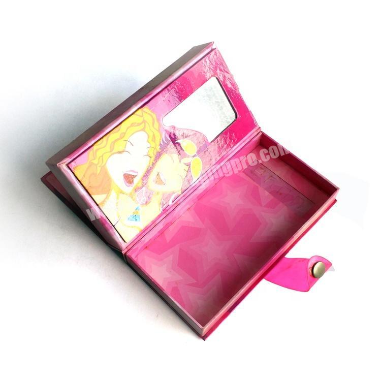 Private Label Cardboard Paper Packaging Clamshell Mascara Lipstick Lip Gloss Gift Box
