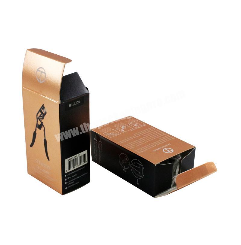 Private label customized square 3D mink lashes box luxury glitter false eyelash packaging box