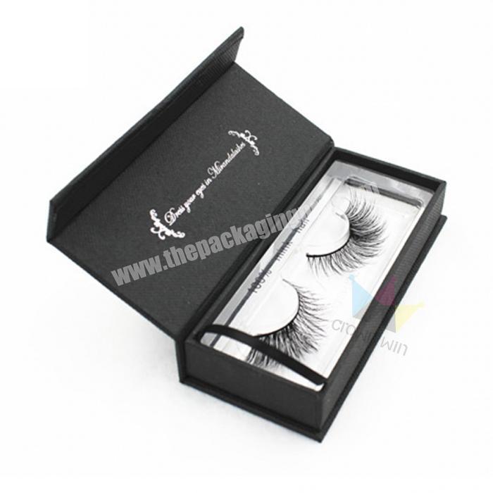Private Label Eyelash Box Packaging Custom,Heart Shaped Eyelash Box Packaging Luxury,Black Eyelash Packaging Box