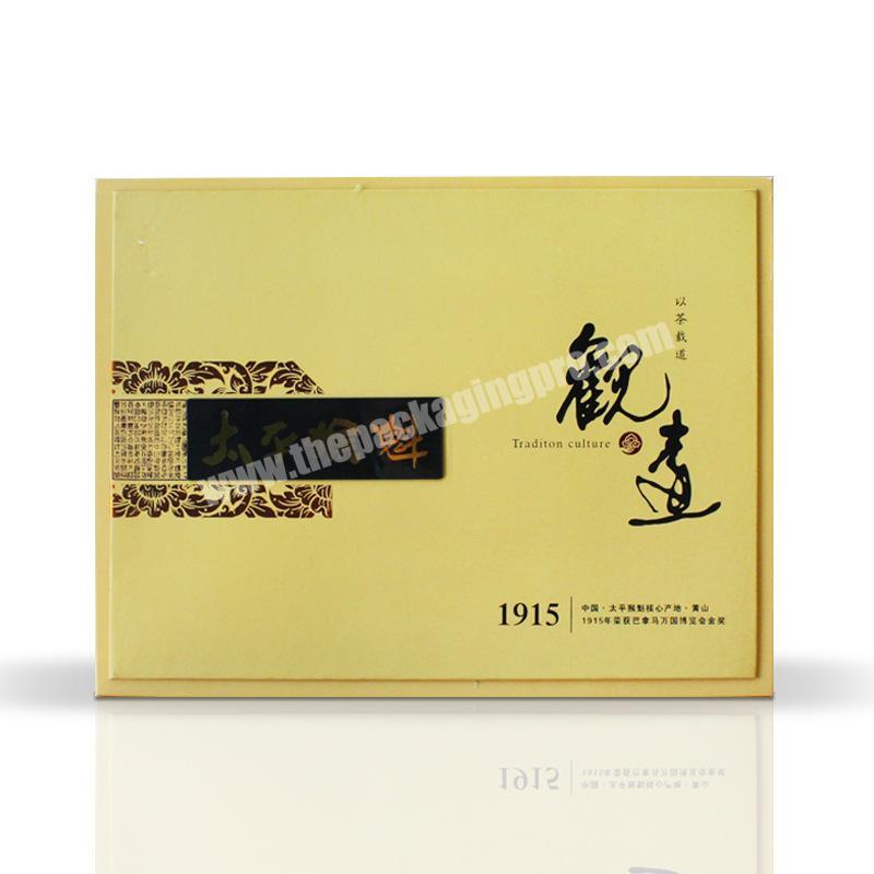 Private Label Logo Printing Luxury Custom Tea Box Magnetic Tea Paper Rectangle Box Packaging For Tea