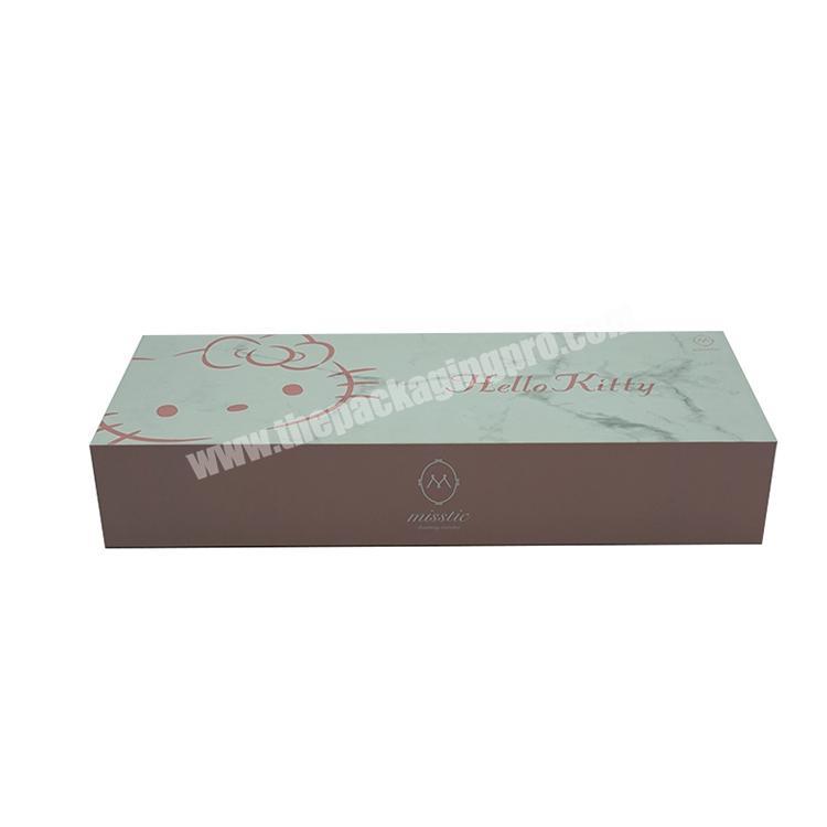 private label luxury gift box custom paper hair extension packaging