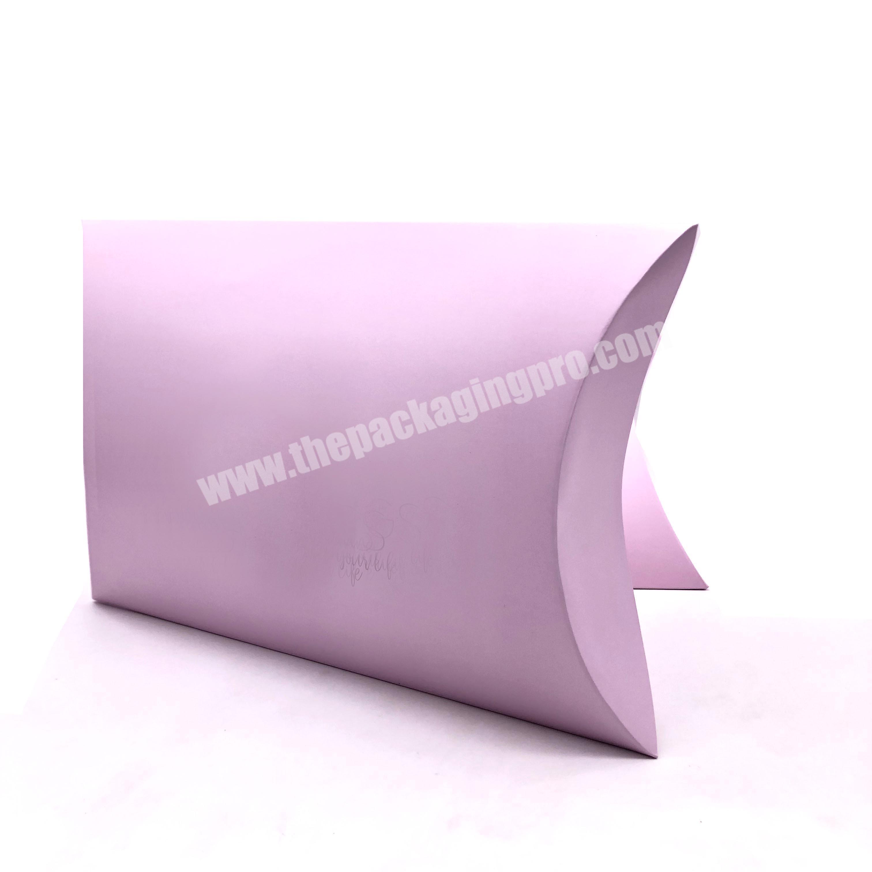 Private label paper human wig packing hair box