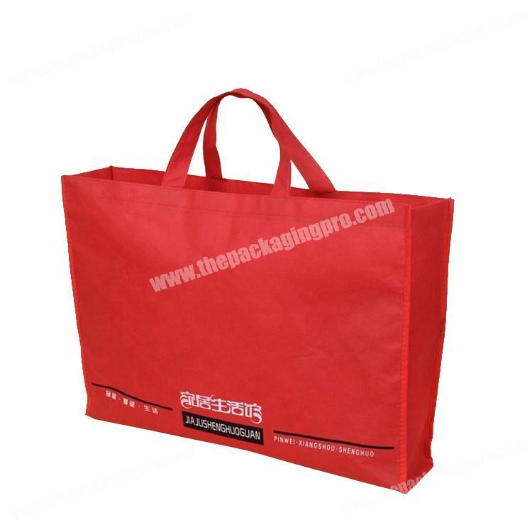 Profession custom non woven tote bags for shopping