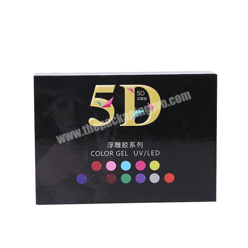 Professional custom gift box creative color cosmetics packaging paper box can print LOGO gift box custom