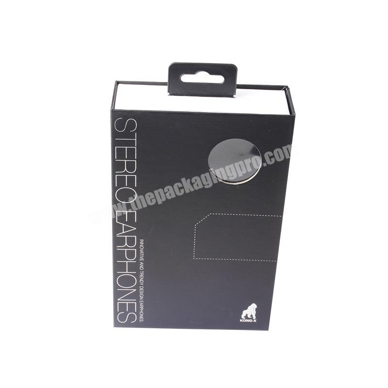 Professional Custom Logo Craft Paper Cardboard Packaging Gift Box With Plastic Handle