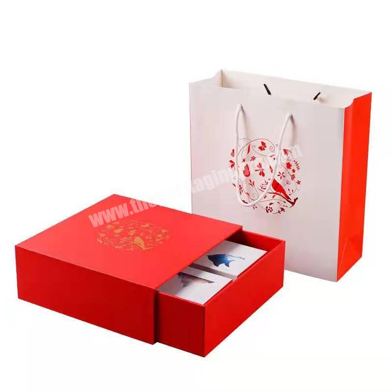 Professional custom logo printing luxury cosmetic gift packaging box