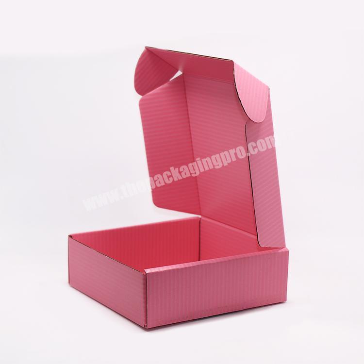 Professional Customized Corrugated Shipping box for Clothing Packaging