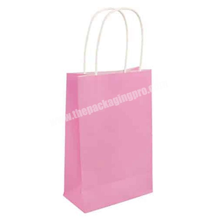 Professional Factory Grease Proof Paper Carrier Bag For Charcoal Kraft