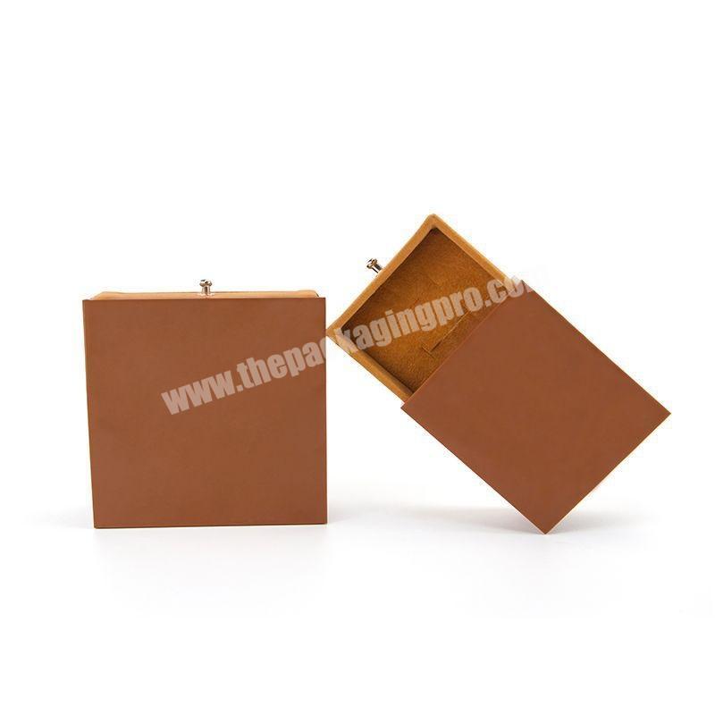 Professional manufacturer custom pullable gift box for exquisite jewelry packaging