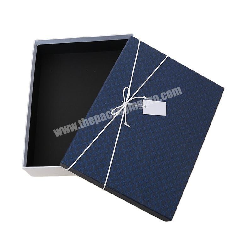 Professional manufacturer OEM design gift box with lid gift box custom
