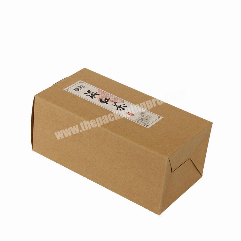 Professional Manufacturer Recycled paper brown kraft paper folding box fashionable gift box