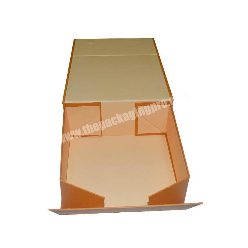 Professional rigid magnetic gift packing box with magnet closure lid