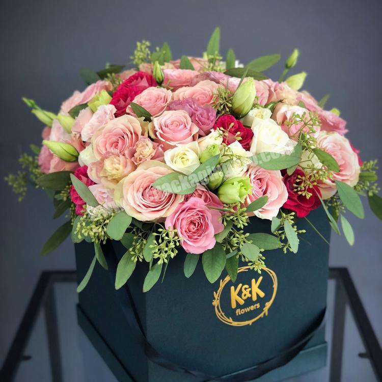 professional wholesale bouquet flower velvet boxes