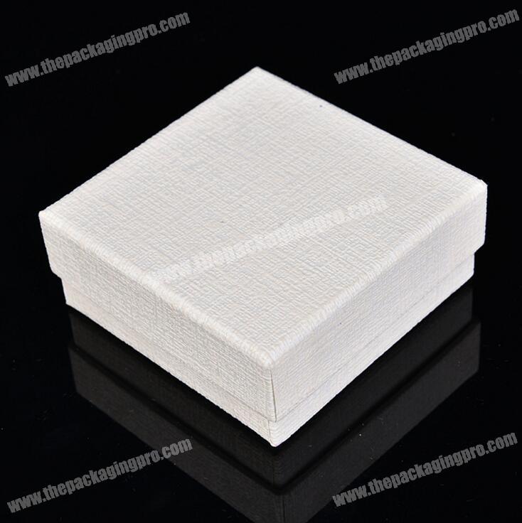 Promotion factory price white gift box with lid