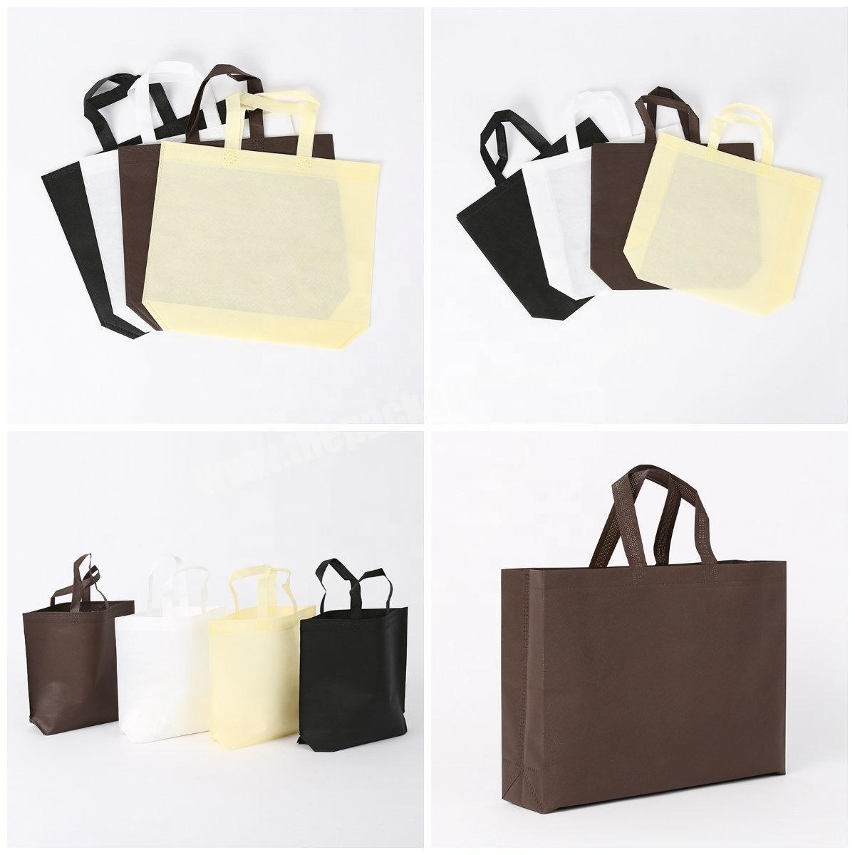 Promotion ready to ship solid color non woven bag