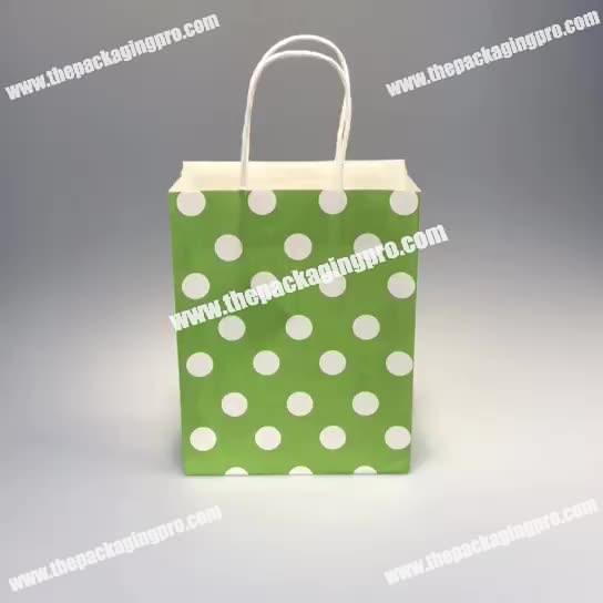 Promotional China manufacture high quality white kraft bag gift paper bag shopping bag