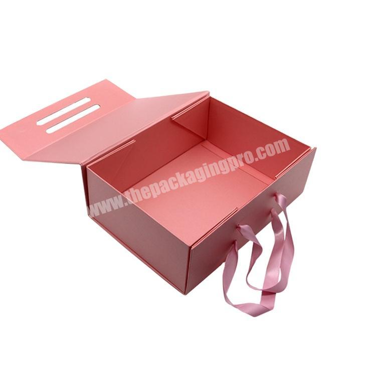 Promotional Custom Gift Packaging Low Moq High Quality Folding Rigid Box