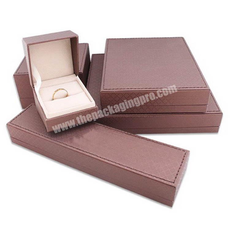 Promotional customized jewelry box with special paper