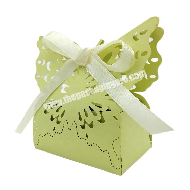 Promotional customized wholesale wedding favour gift box