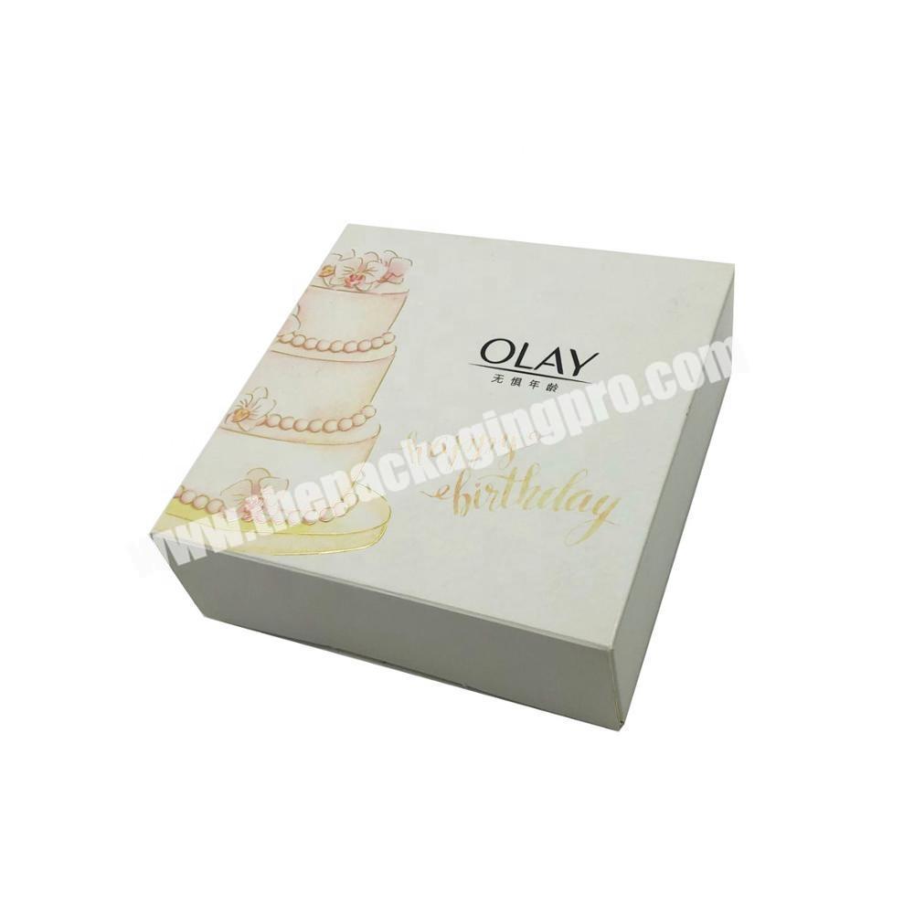 Promotional Hot Sale Custom Happy Birthday Gift Packaging Paper Box