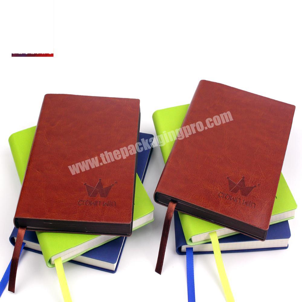 Promotional Joy Top Notebook With Leather Cover Crownwin Packaging