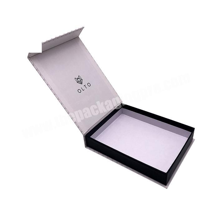 Promotional Luxury Cardboard passport holder Packaging Printing High Quality magnetic Gift Box custom photo album box gift
