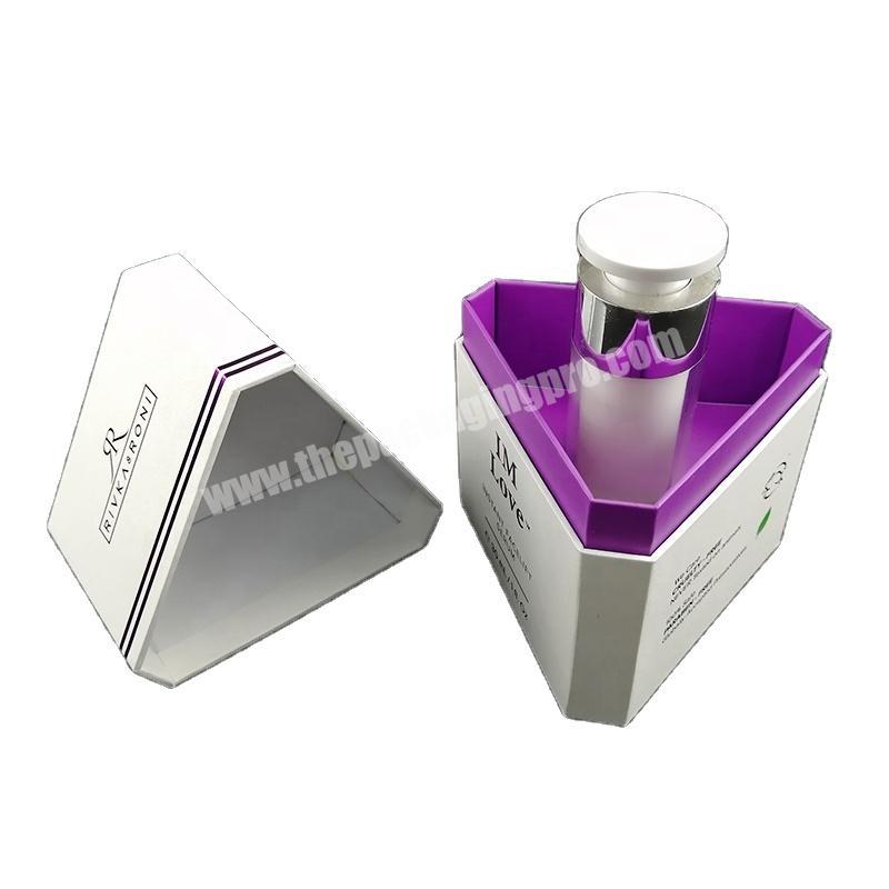 Promotional Luxury Fashion Make Up Skincare Gift Boxes Cosmetic White Packaging Box