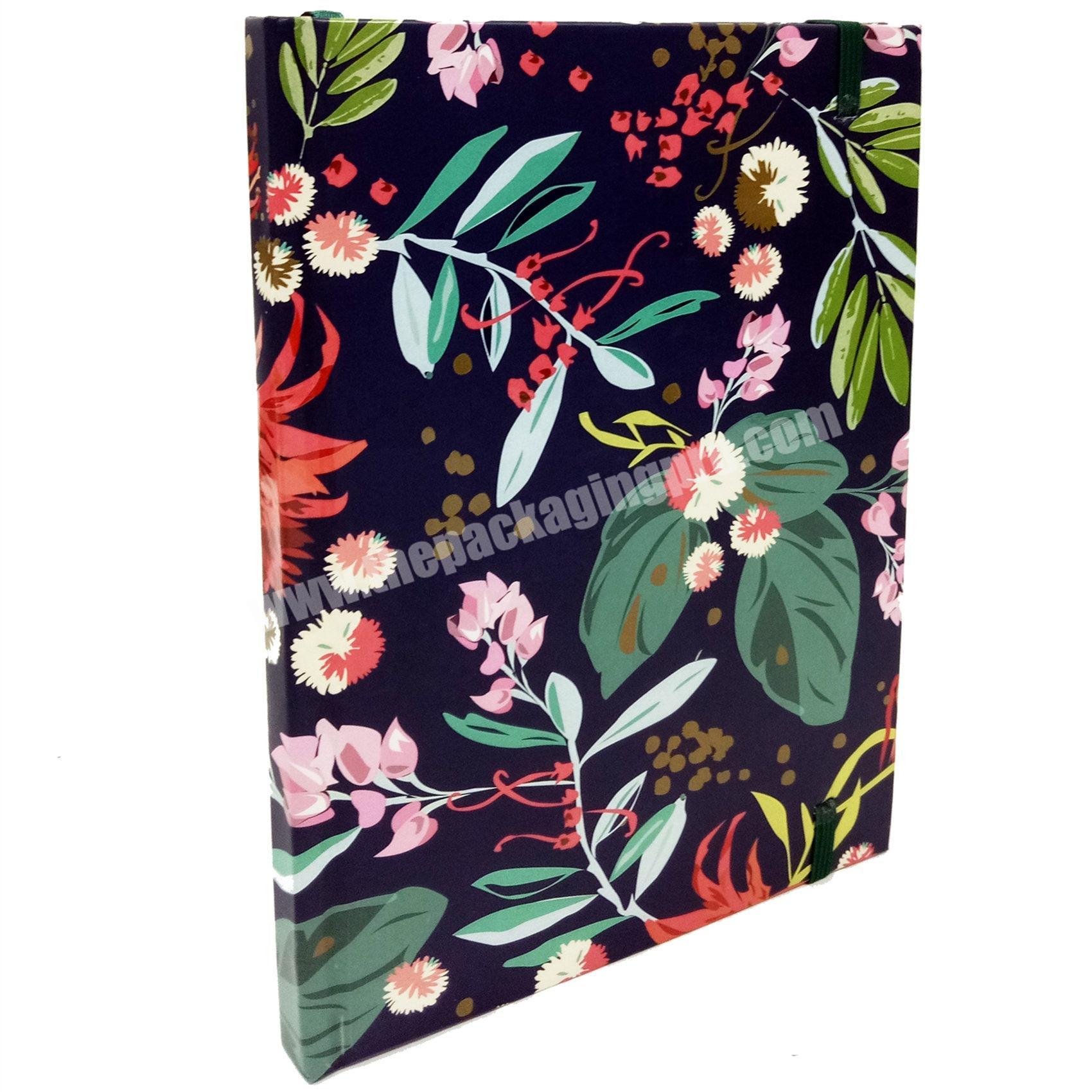 Promotional Paper Cover Diary Custom Blank Pages Notebook Writing Book