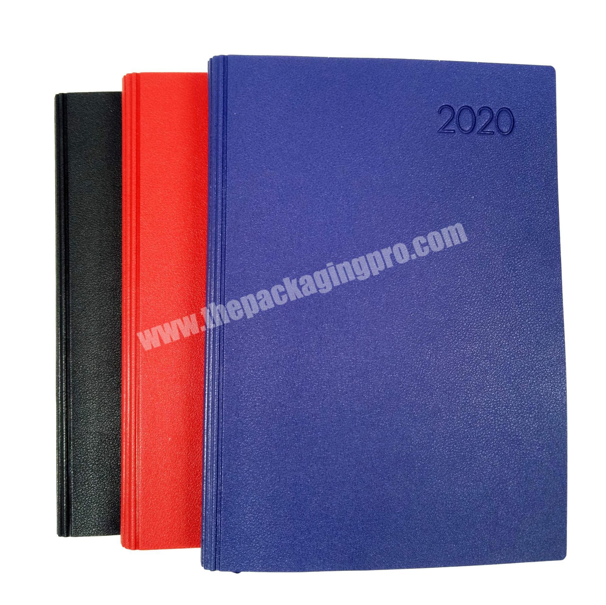 Promotional PVC Leather Dairy Soft Cover Notebook Personalized Journal