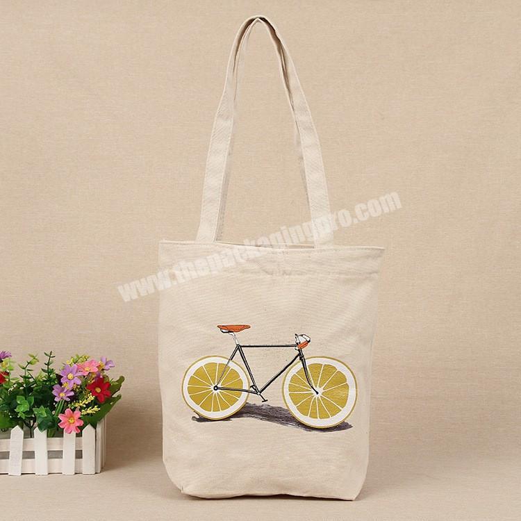 Custom Promotional reusable shopping grocery canvas tote  bags