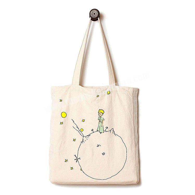 Factory Promotional reusable shopping grocery canvas tote  bags