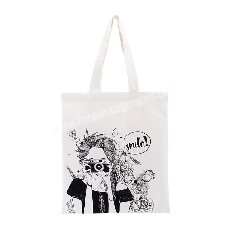 Promotional reusable shopping grocery canvas tote  bags