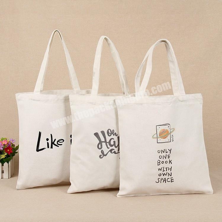 Promotional reusable shopping grocery canvas tote  bags