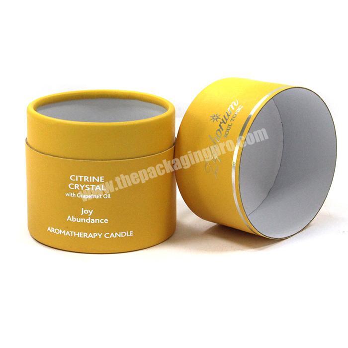 Promotional round candle box large cardboard round hat box wholesale with lids