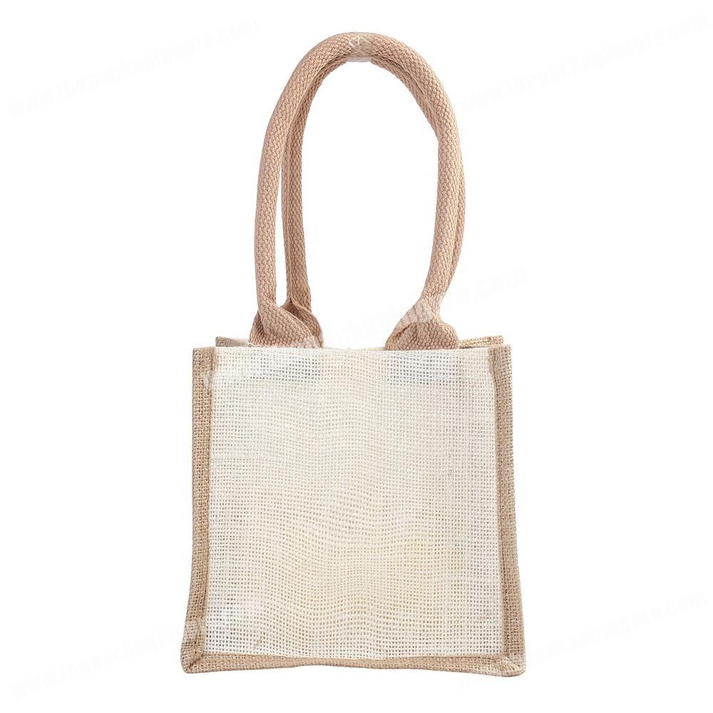 Quality and quantity assured classical promotional OEM burlap jute bags shopping